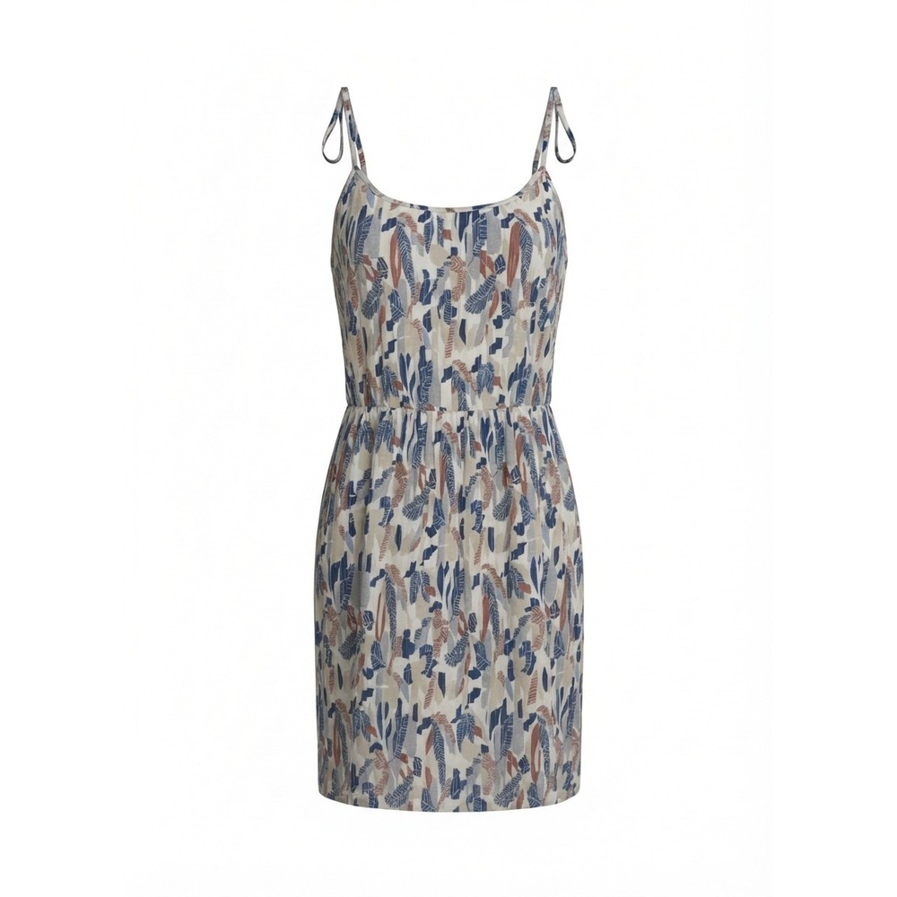 Banana Republic Pleated Sheath Dress Leaf Print Summer Cocktail Size 0 Petite